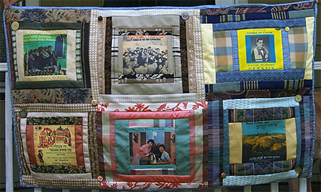 Record Album Quilt